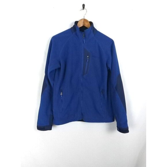 Marmot Jacket Men's Size S Blue Gore Windstopper Fleece Full Zip - Picture 1 of 14